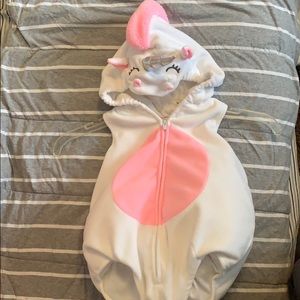 Baby girl unicorn costume